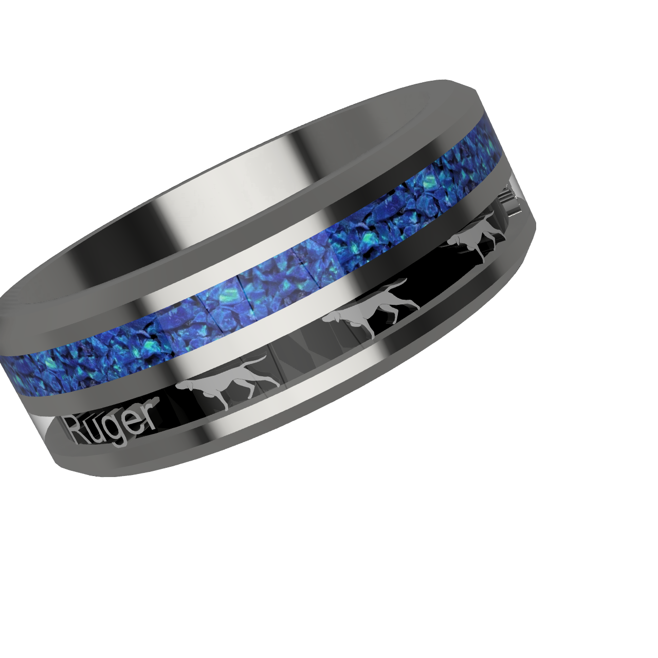 Customized Double Channel Ring