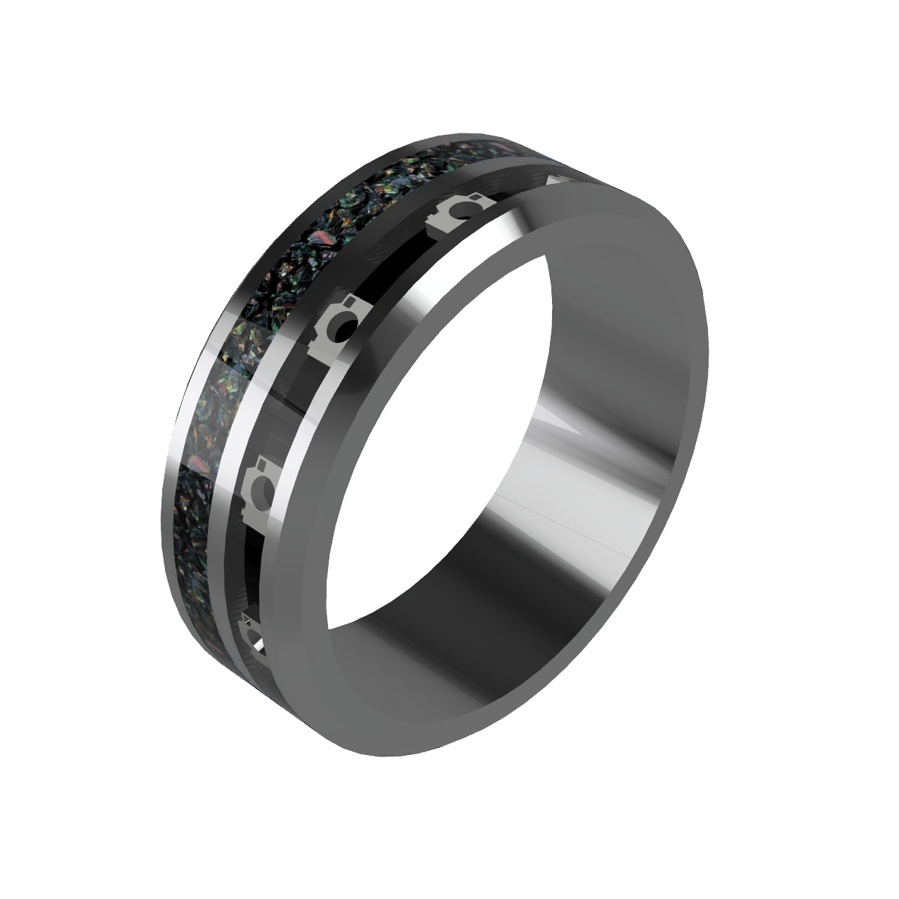 Customized Double Channel Ring