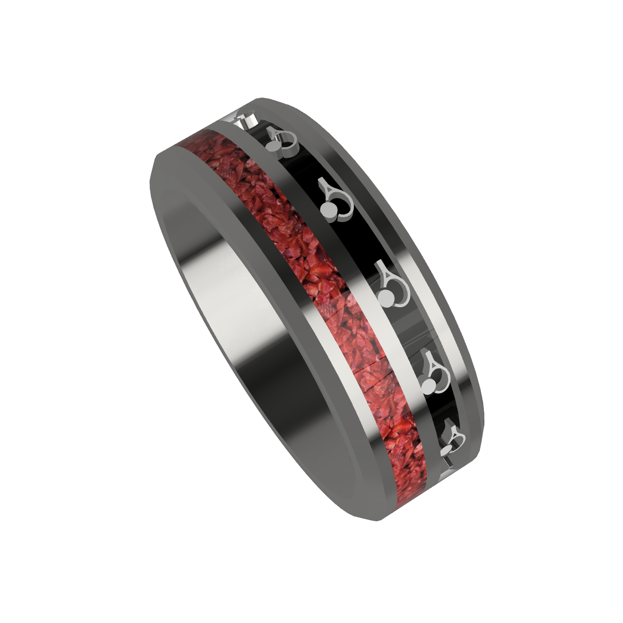 Customized Double Channel Ring