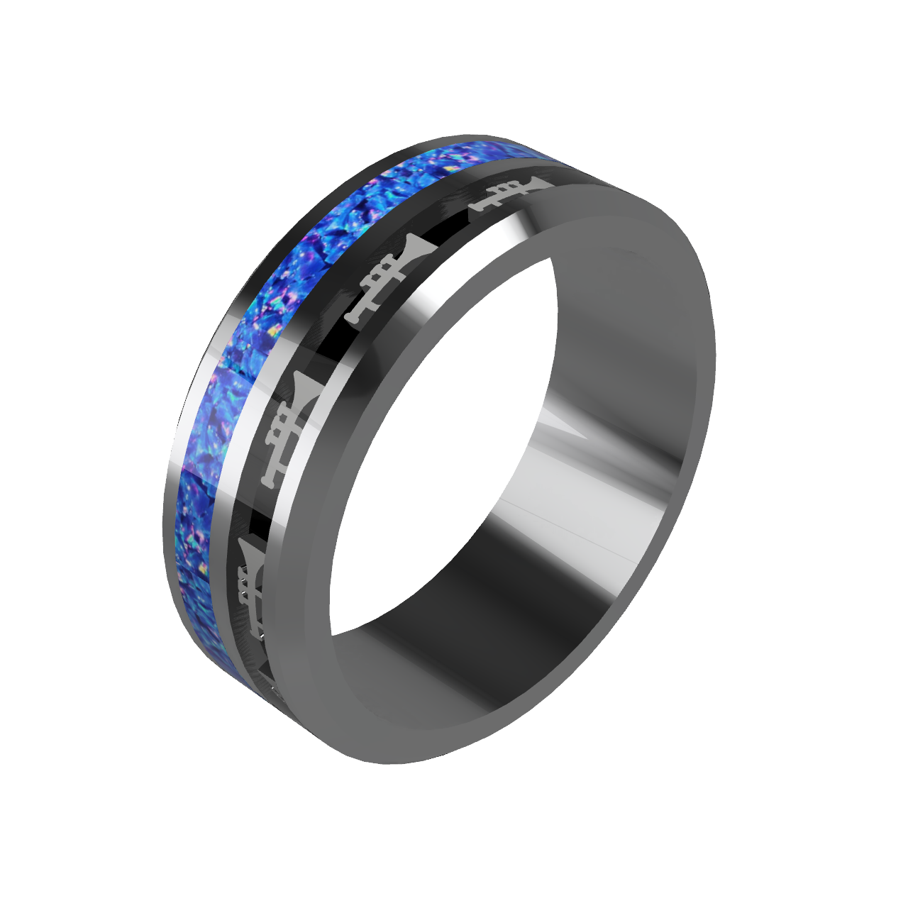 Customized Double Channel Ring