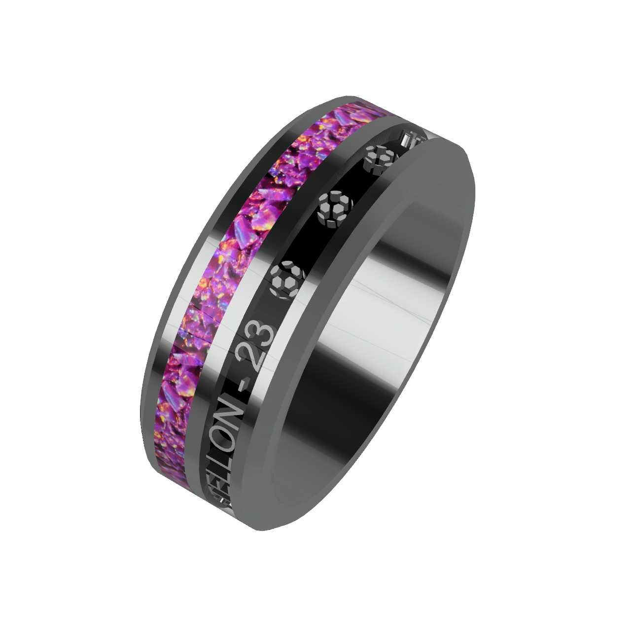 Customized Double Channel Ring