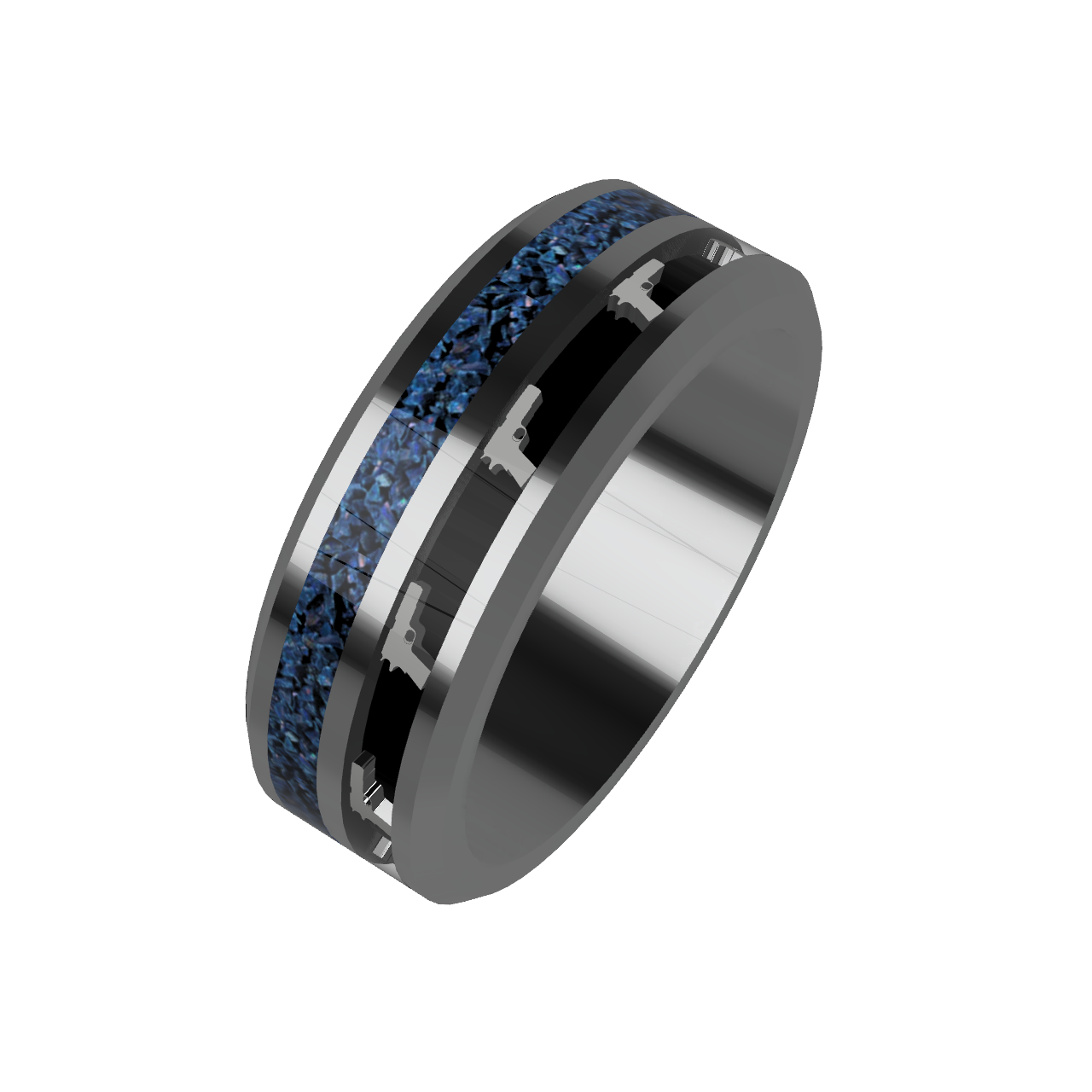 Customized Double Channel Ring